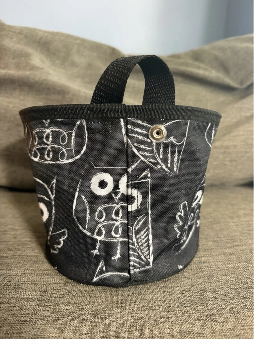 Thirty One Oh Snap Bin Its Owl Good Black White Owl Print
